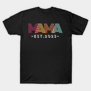 Custom Mama Design with Date, Gift for mom T-Shirt